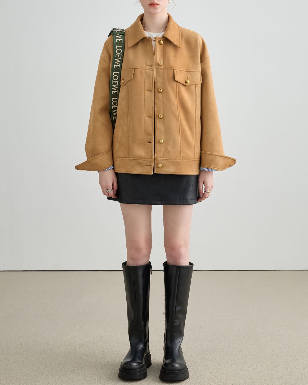 Classic Suede Jacket　JK039