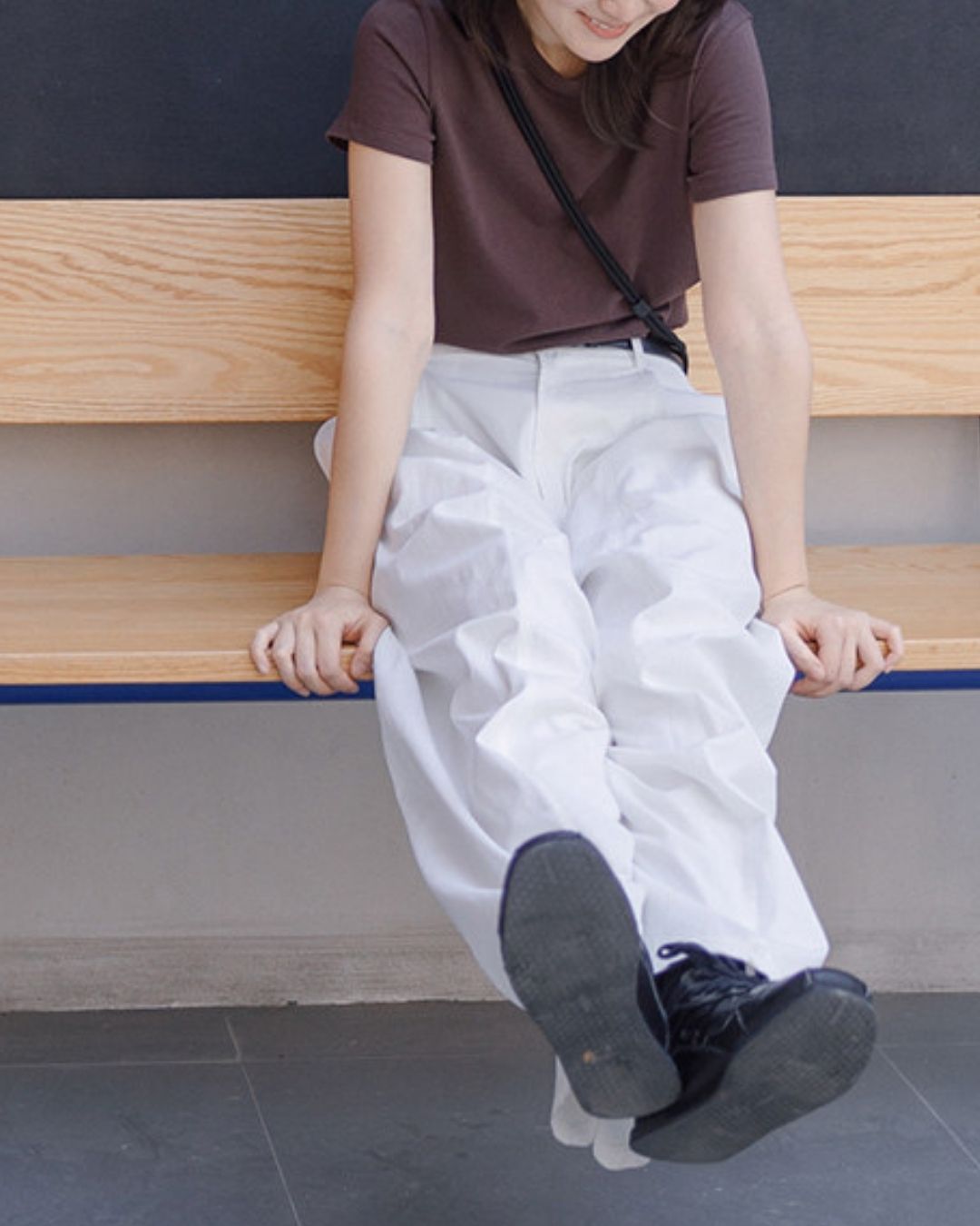 Relaxed Drape Pants　PT046