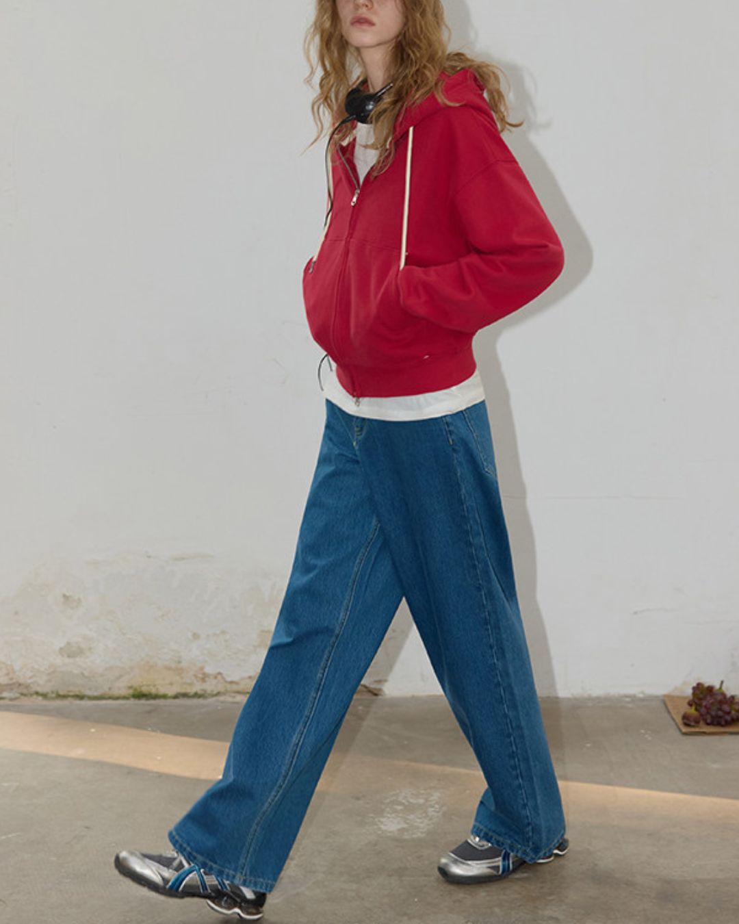 Basic Cotton Brushed Lining Hoodie　HD005