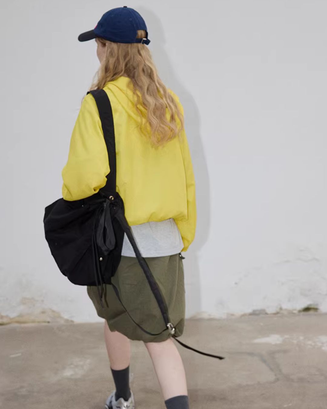 Nylon Short Hooded Jacket　JK092