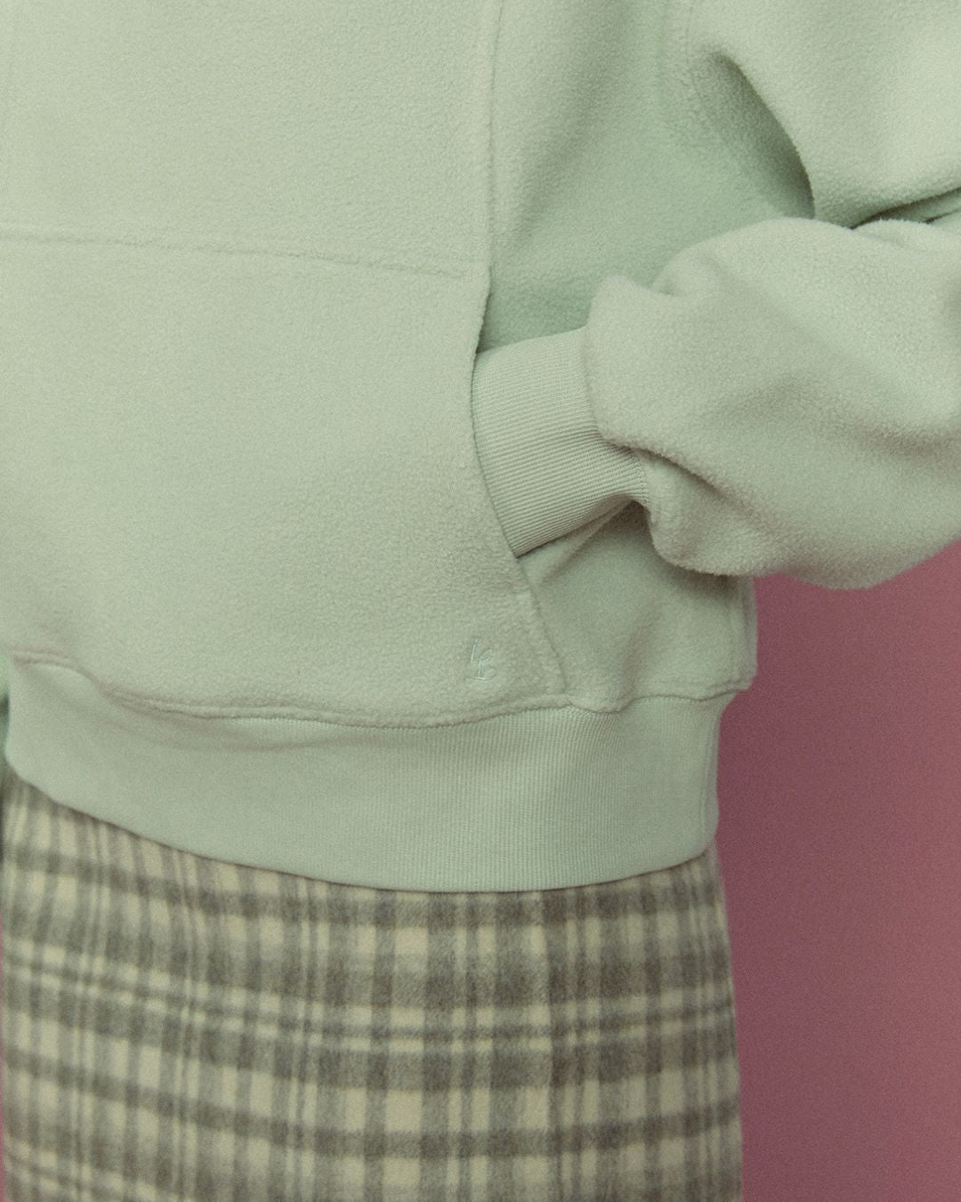 Marshmallow Fleece Half-zip Sweat　SW010