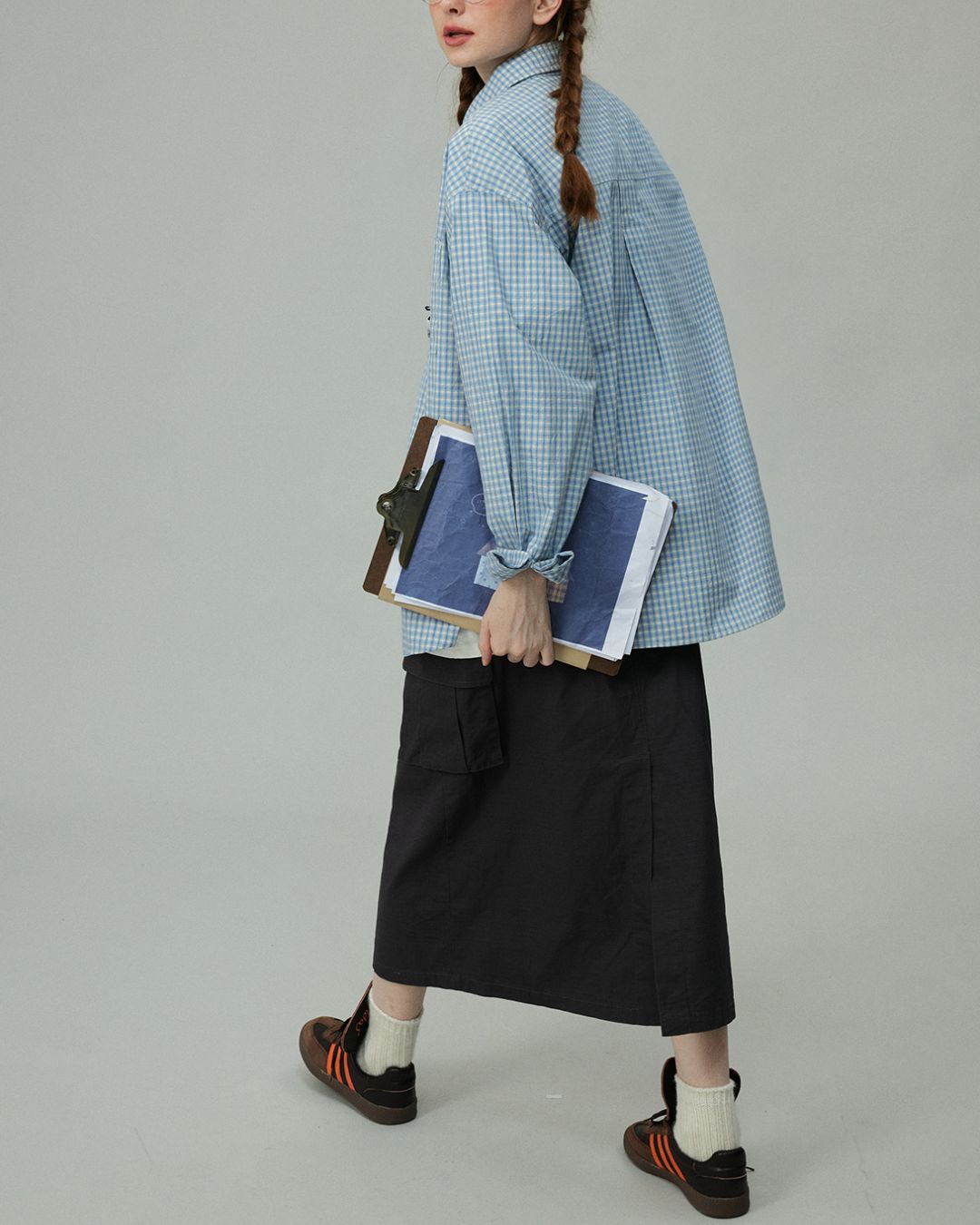 Star Studded Midi Skirt　SK001