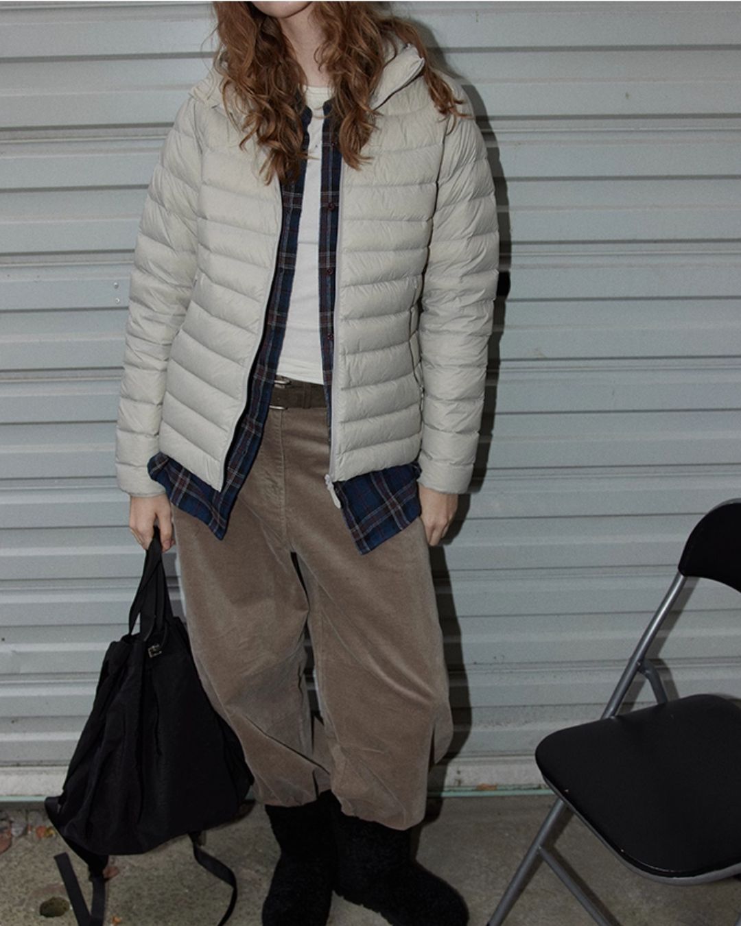 Lightweight Hooded Down Jacket　JK053