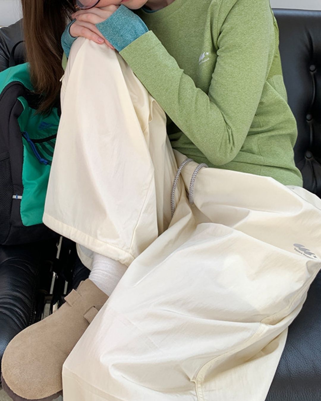 Drawcord Hem Outdoor Pants　PT041