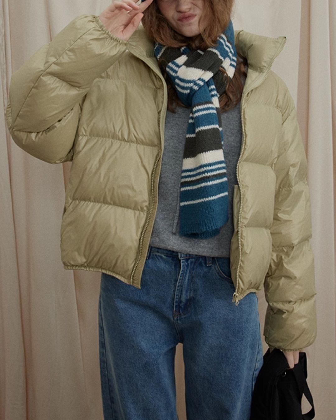 Nylon Down Jacket　JK052