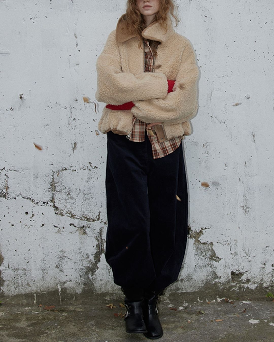 Corduroy Curve Pants　PT024