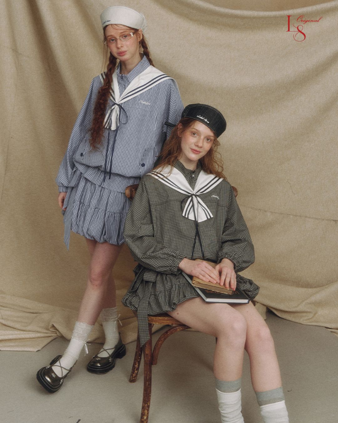 Detachable Sailor Collar Jacket　JK021