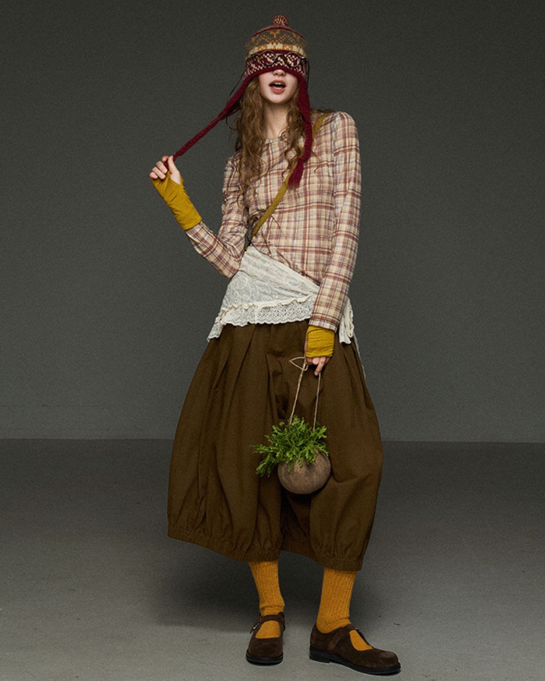 Cropped Pumpkin Pants　PT014