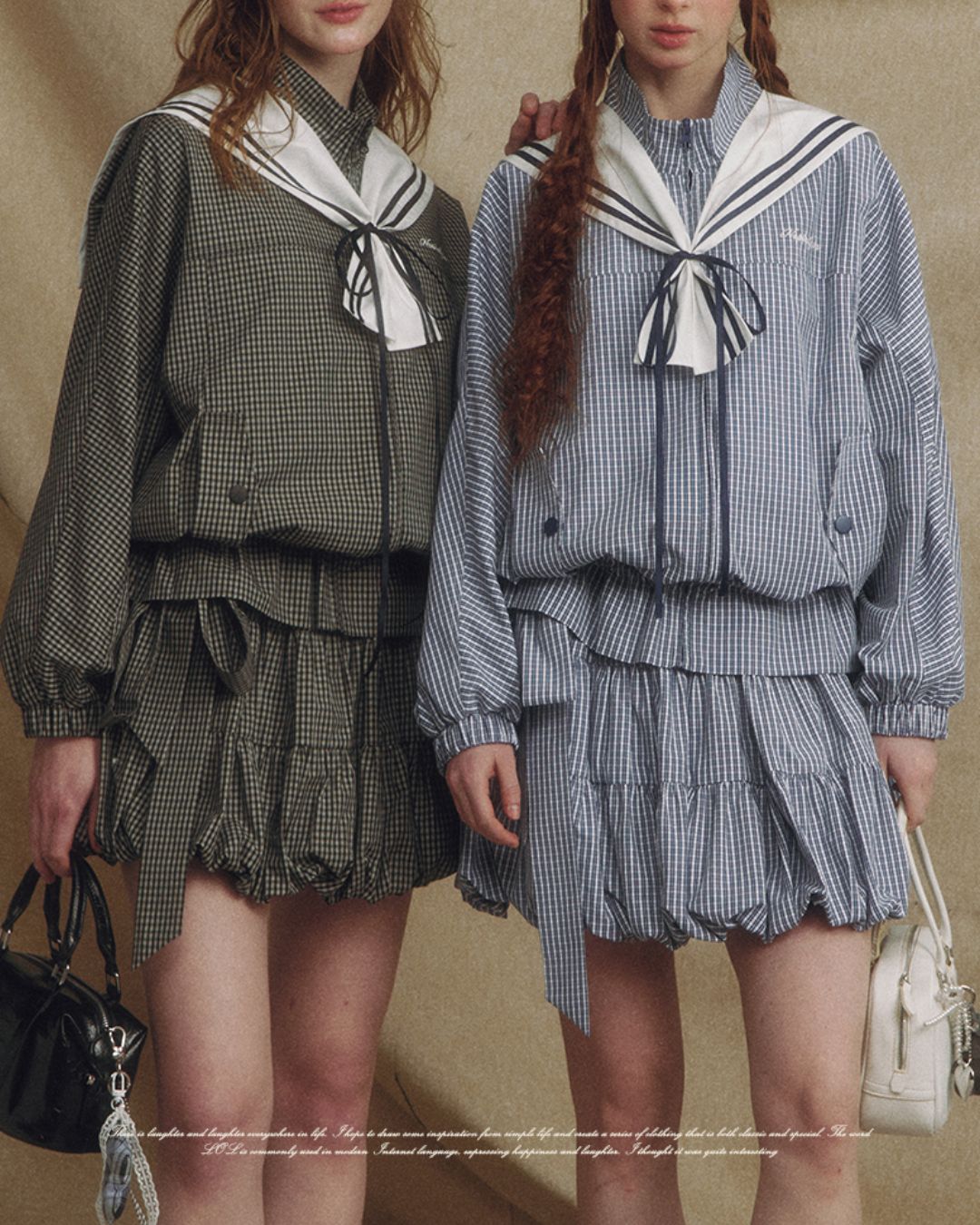 Detachable Sailor Collar Jacket　JK021