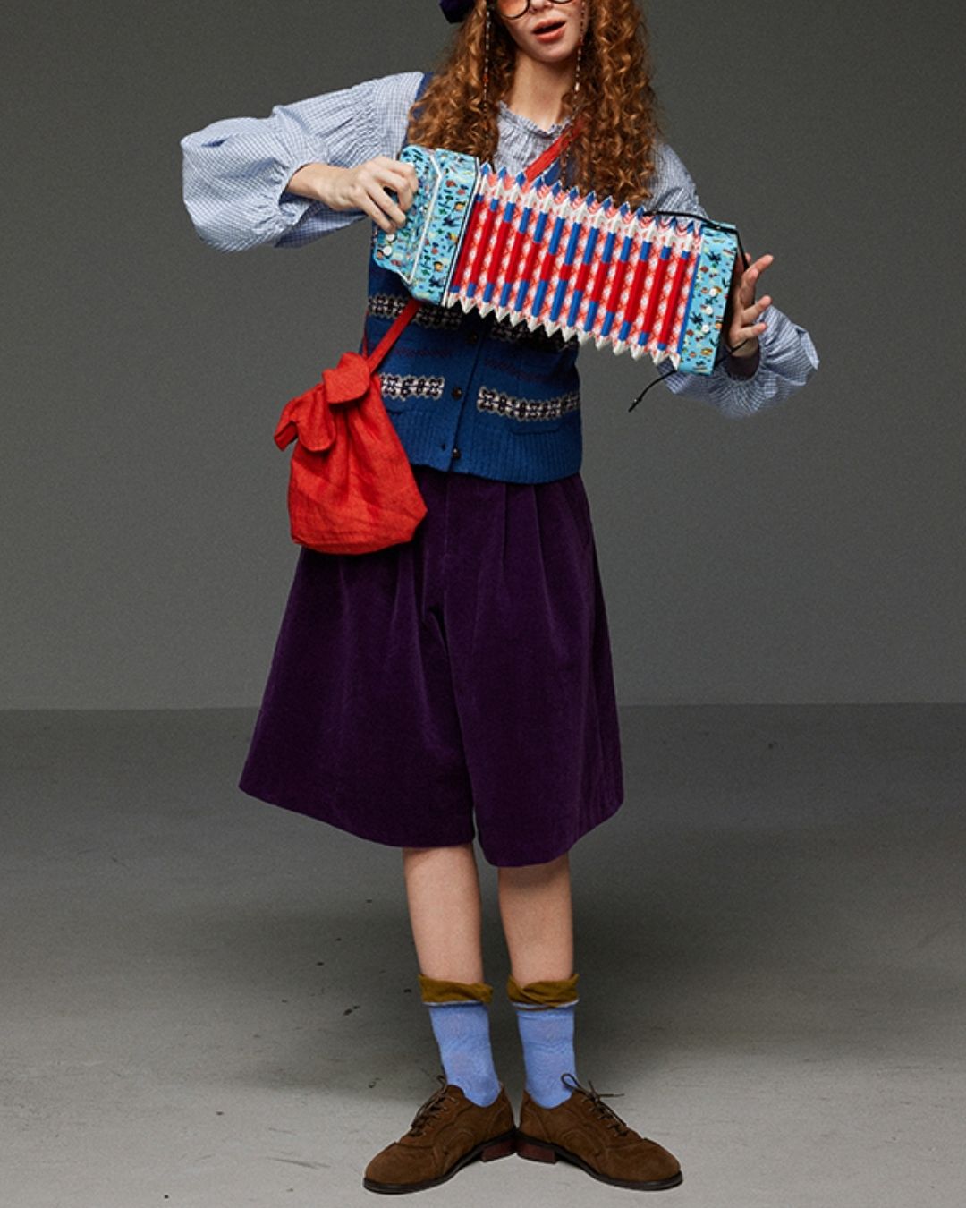 Corduroy Wide Half Pants　PT015