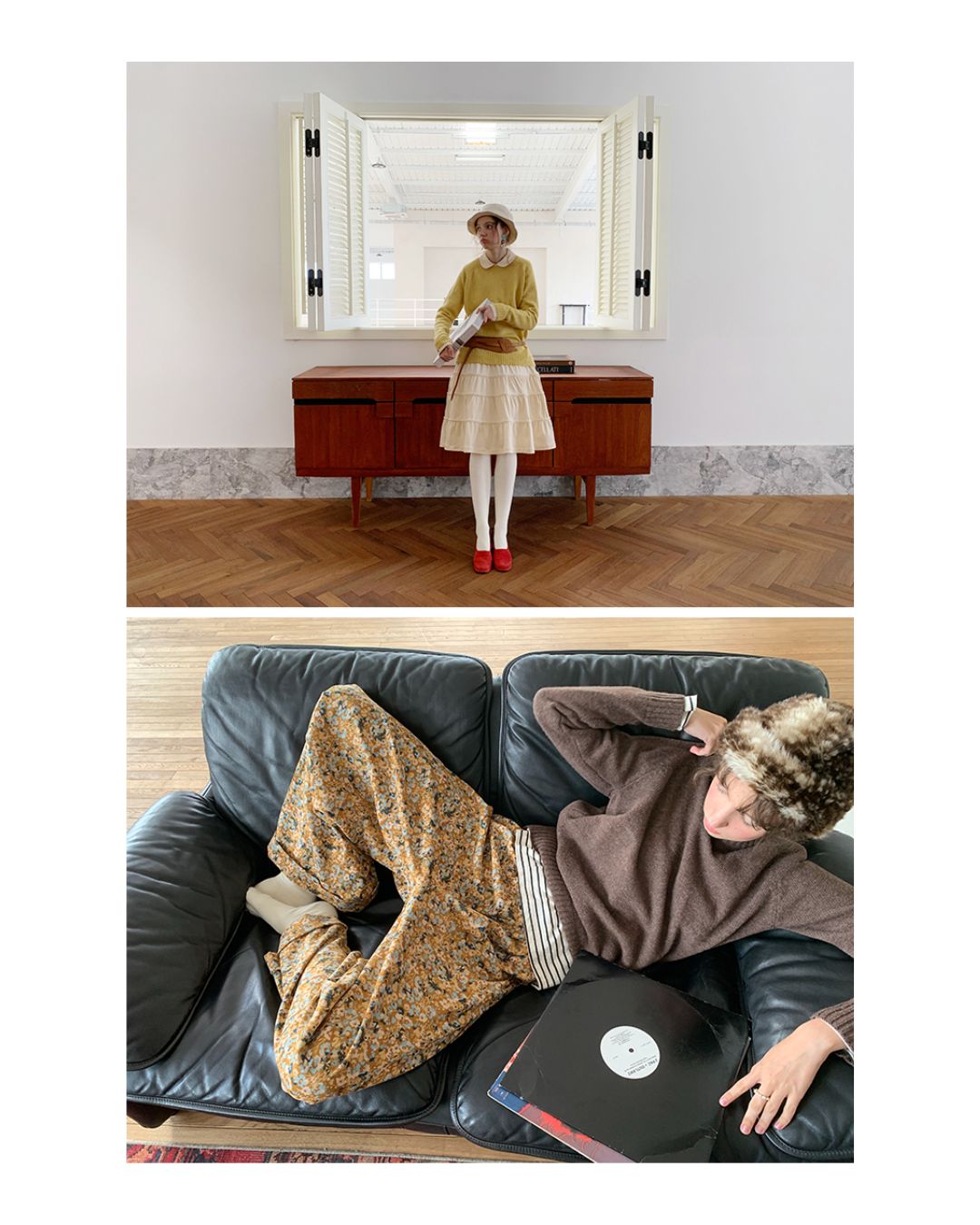 Basic Round Neck Sweater　KN003