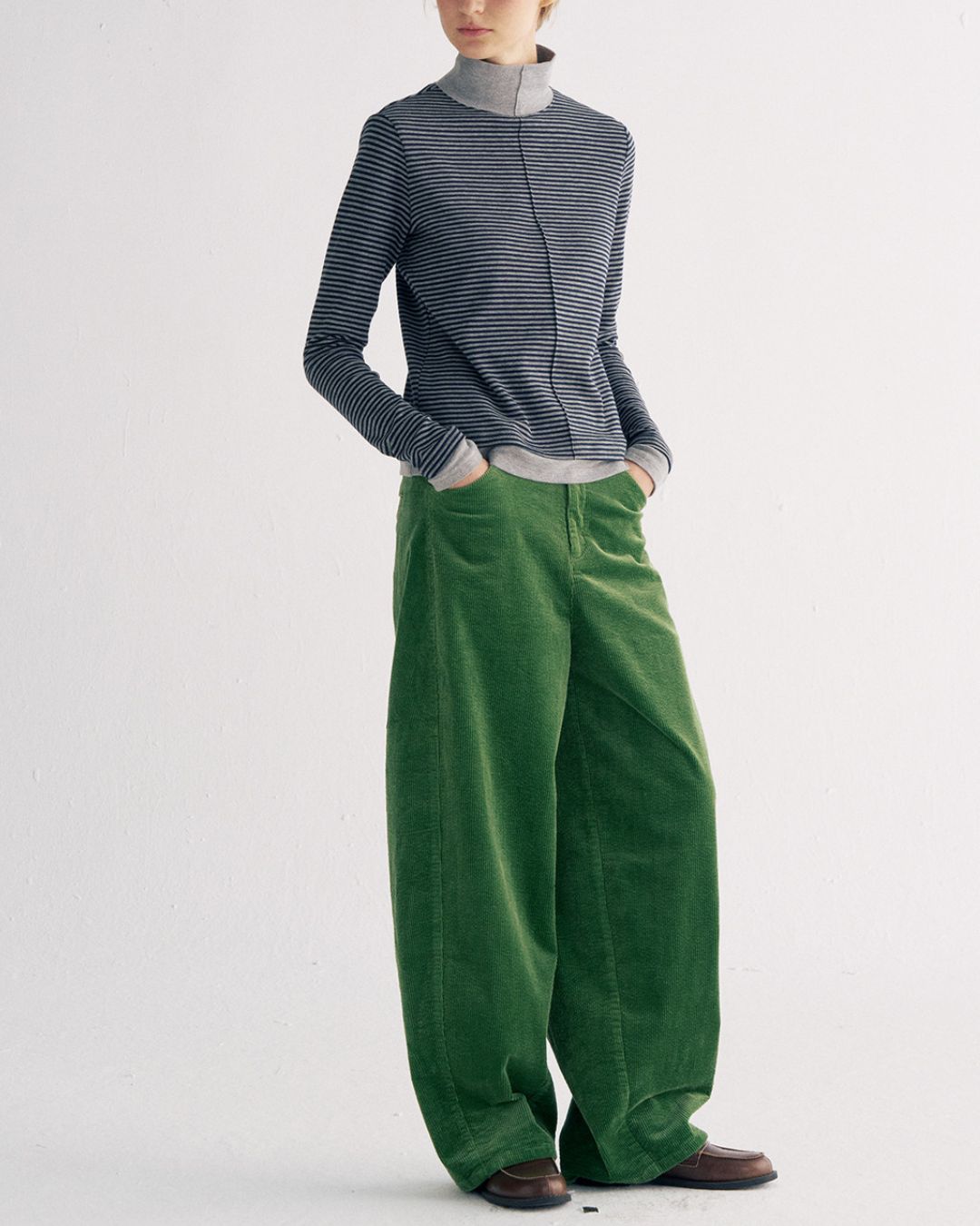 Vintage Corduroy Wide Pants　PT030
