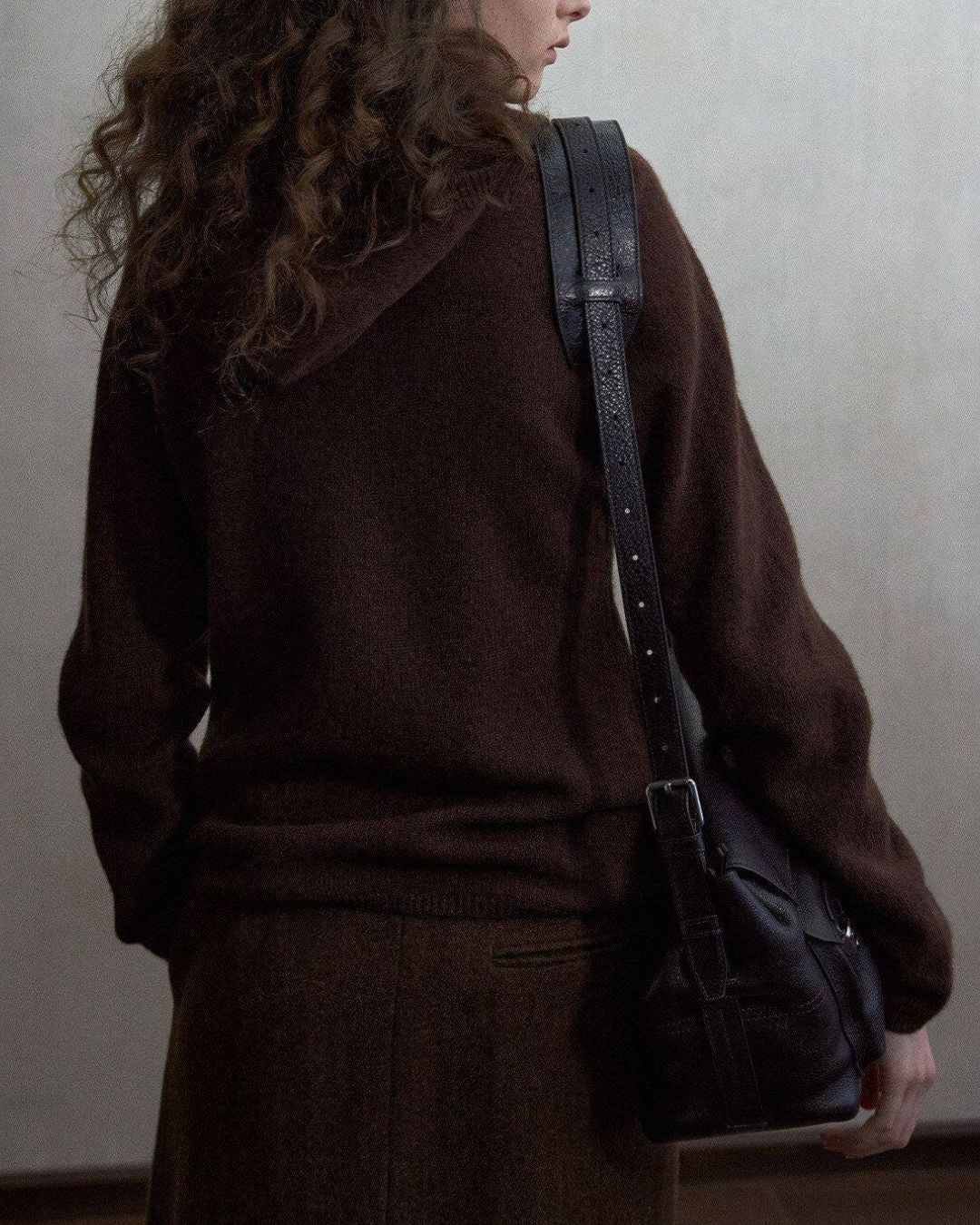 Basic Yak Wool Color Knit Pullover　KN109