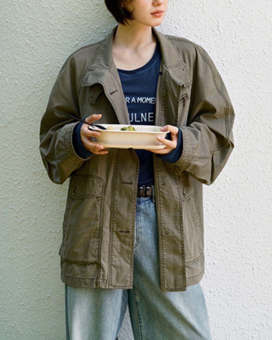 Washed Cotton Work Jacket　JK024