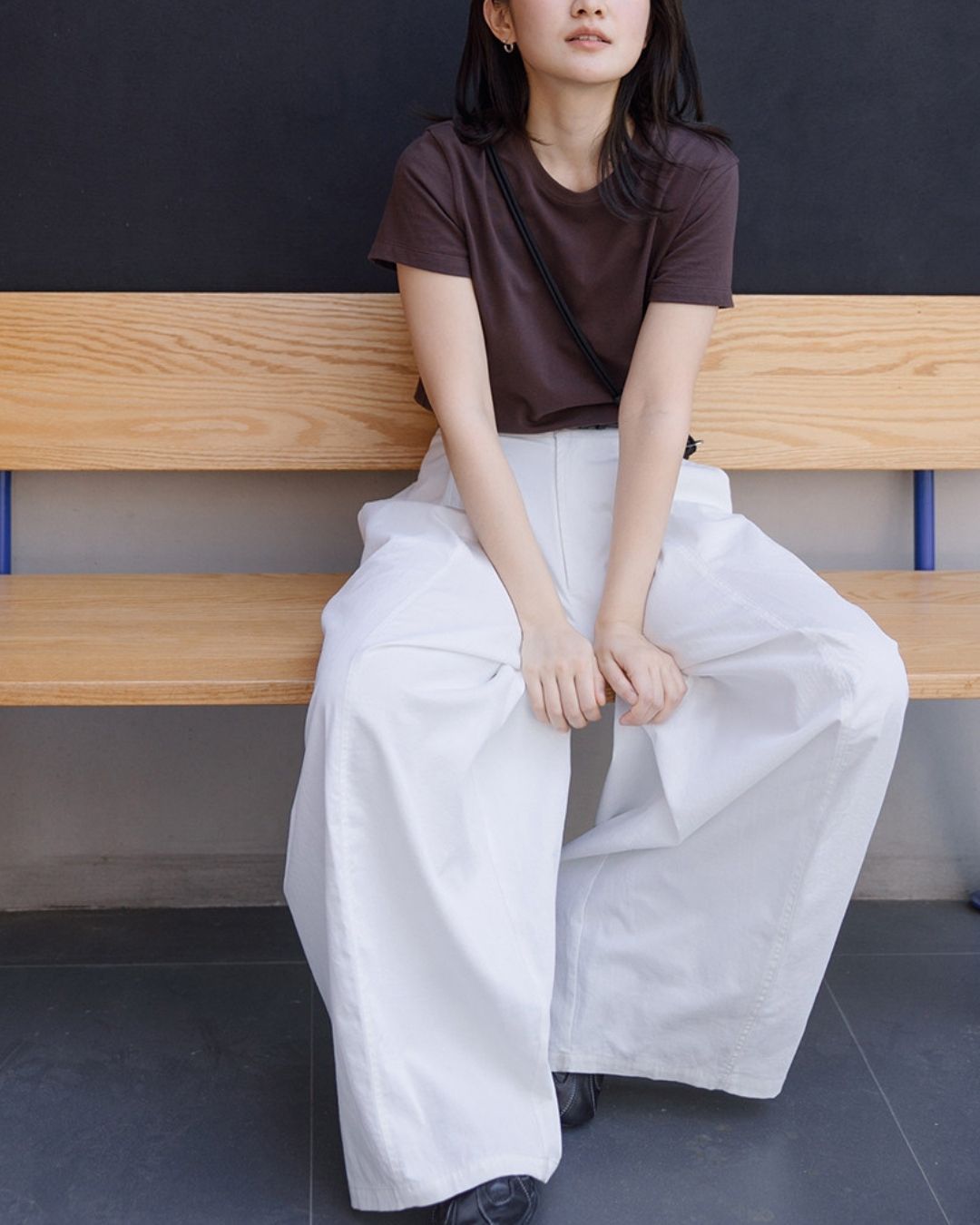 Relaxed Drape Pants　PT046