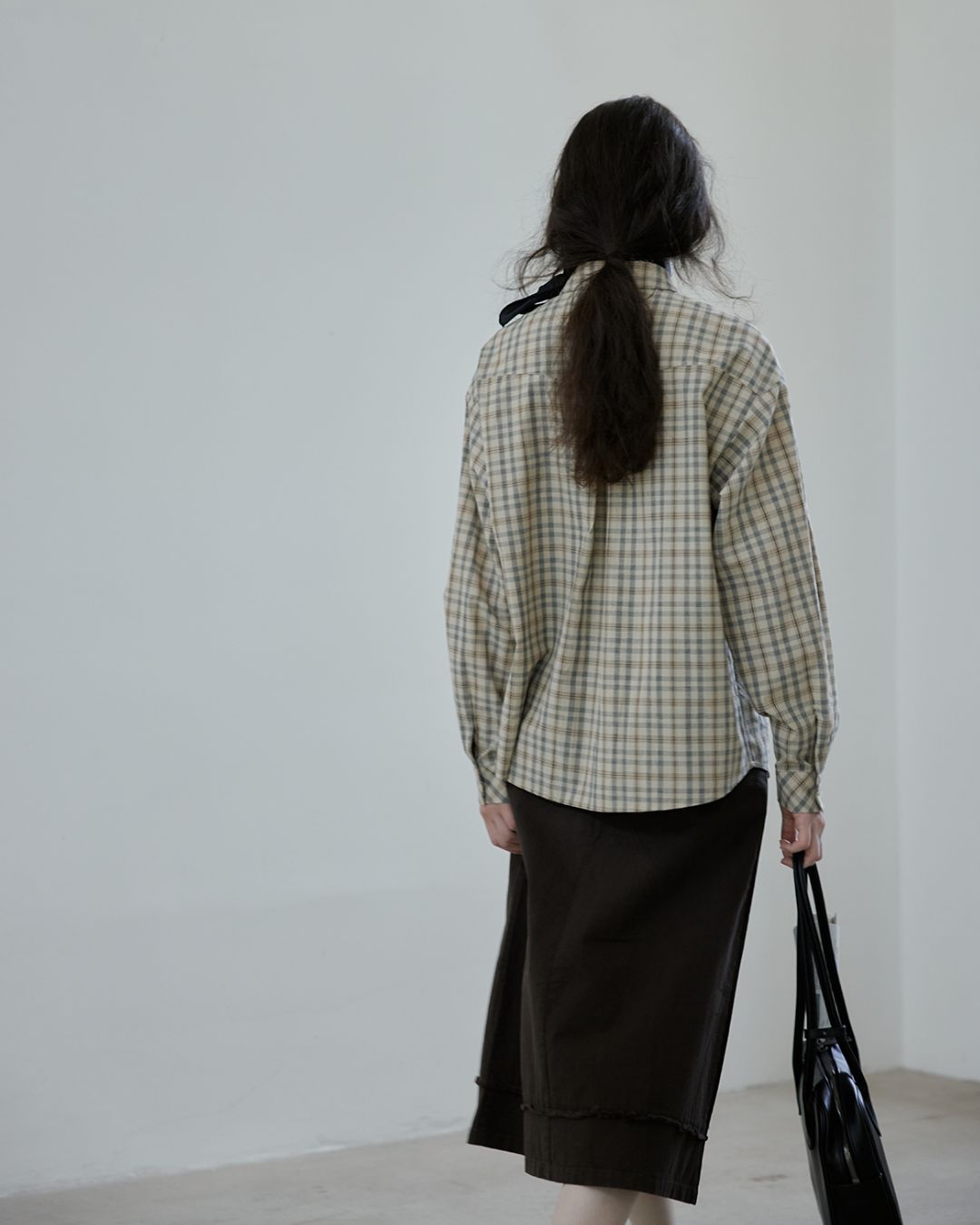 Retro Check Pocket Shirt　LS017