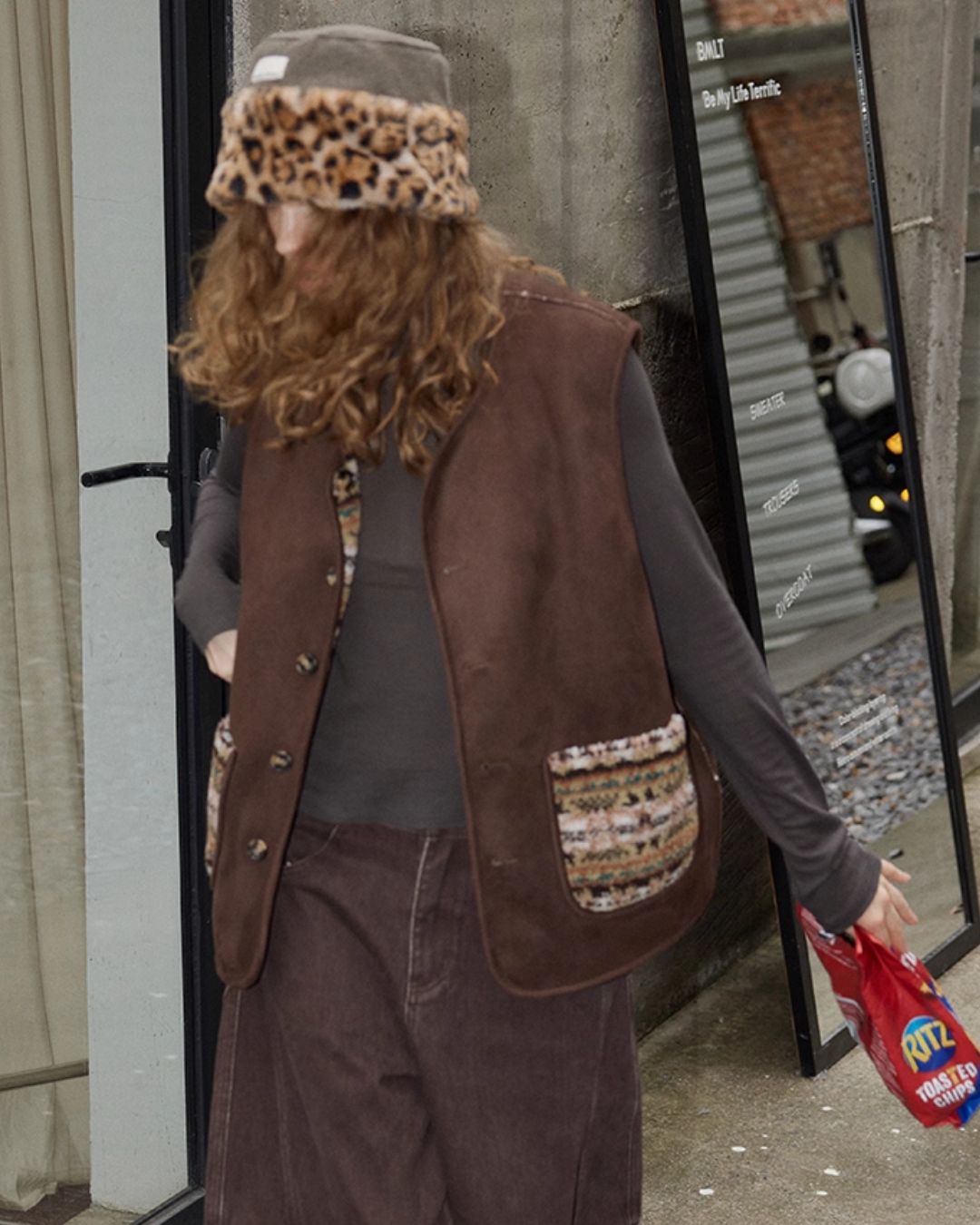 Fleece Reversible Vest　VT008