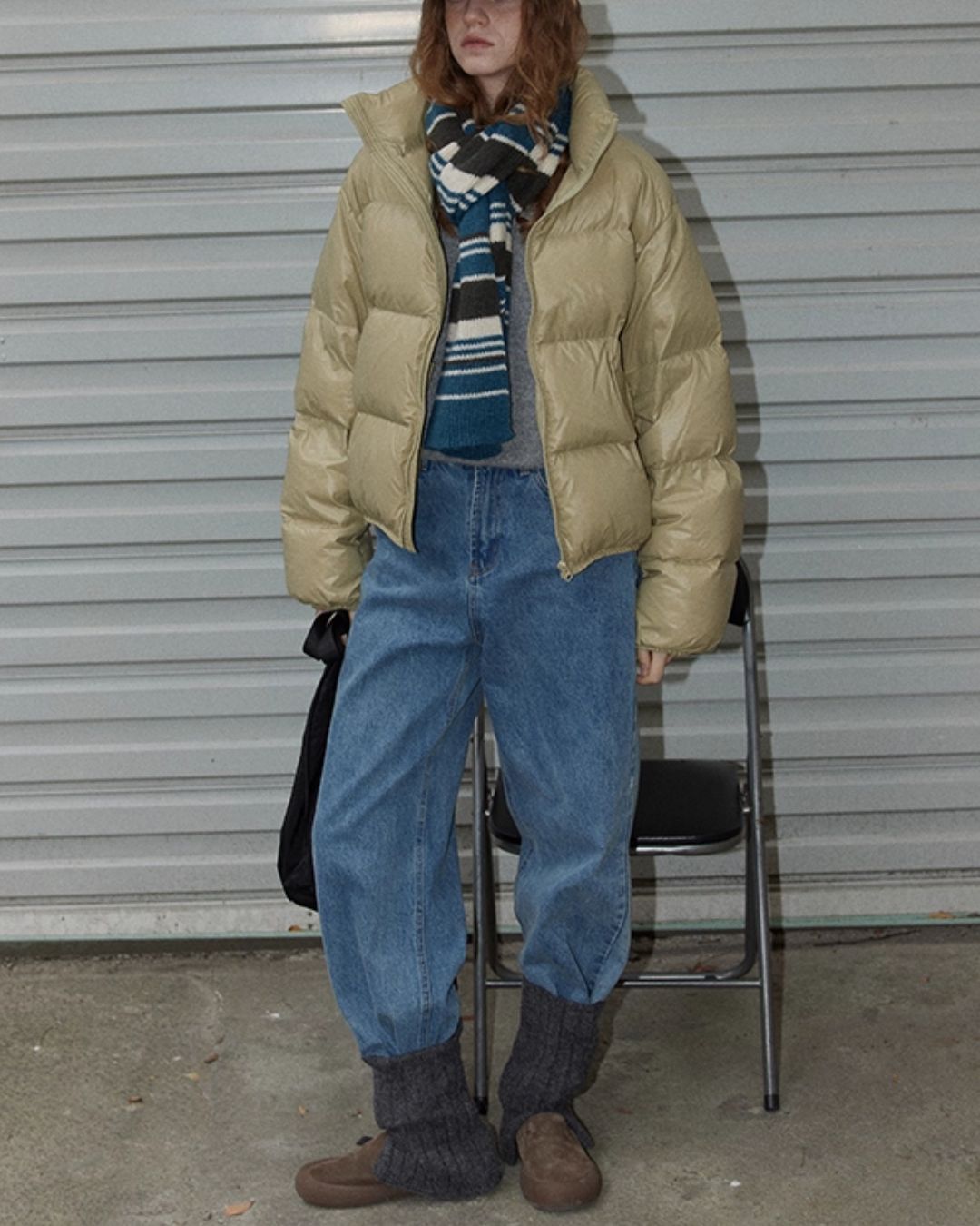 Nylon Down Jacket　JK052