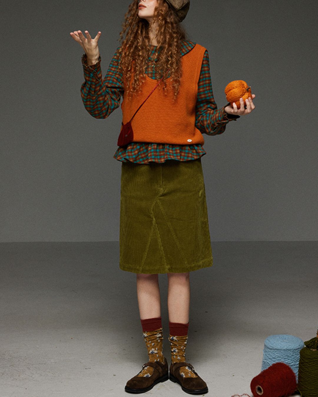 Front And Back 2-way Knit Vest　VT005