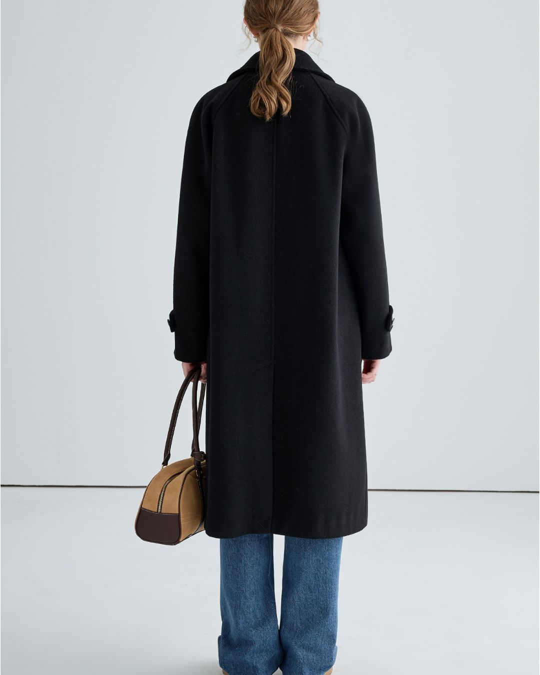 Brushed Bal Collar Coat　CT012