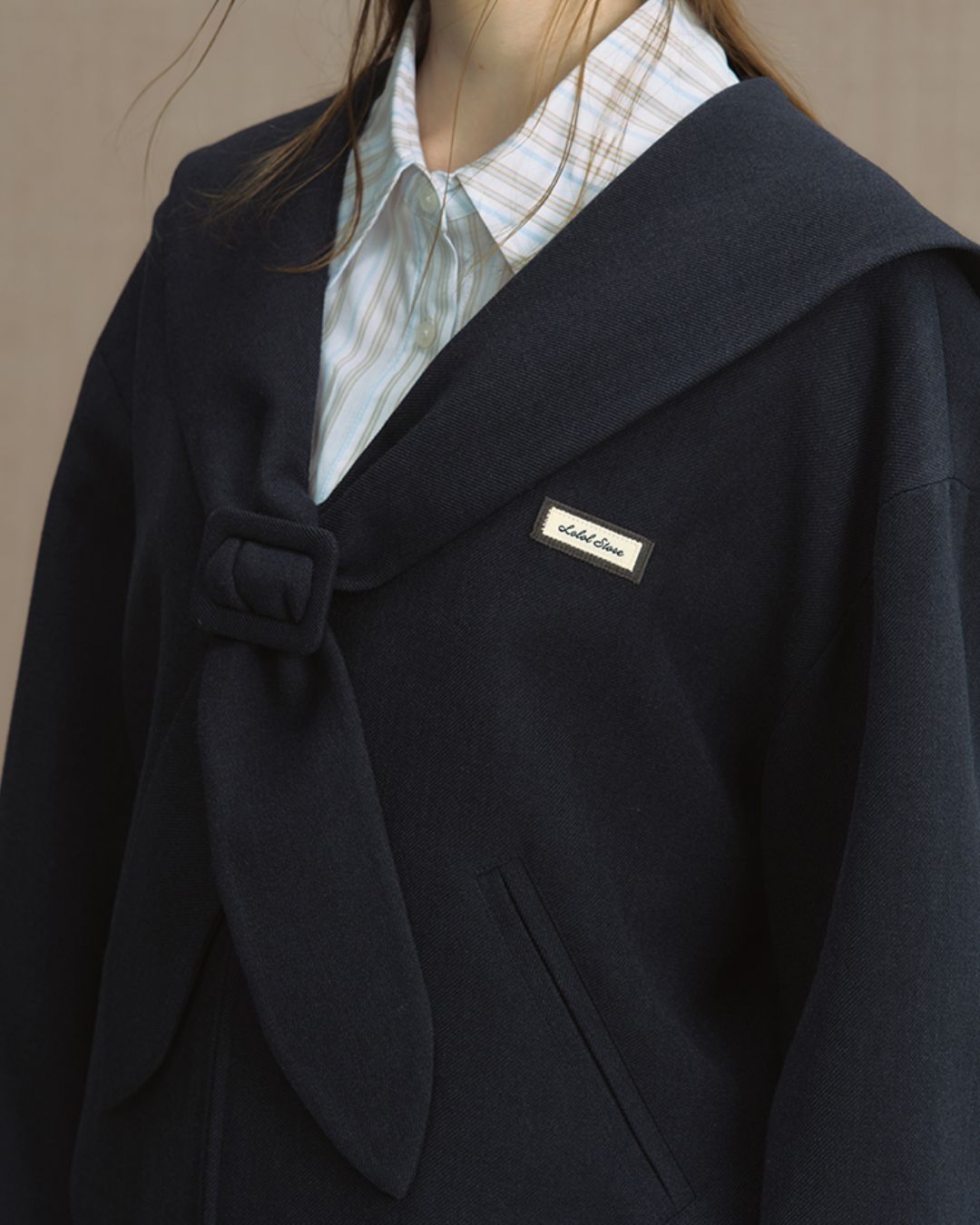 College Sailor Collar Jacket　JK023