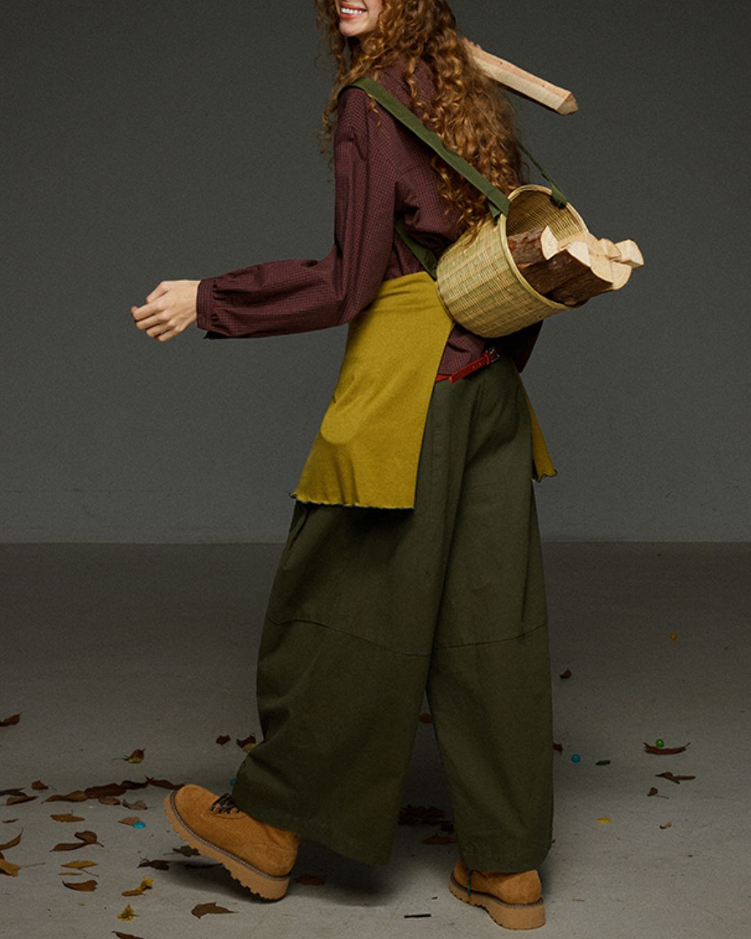 Hooded Checked Shirt　LS031