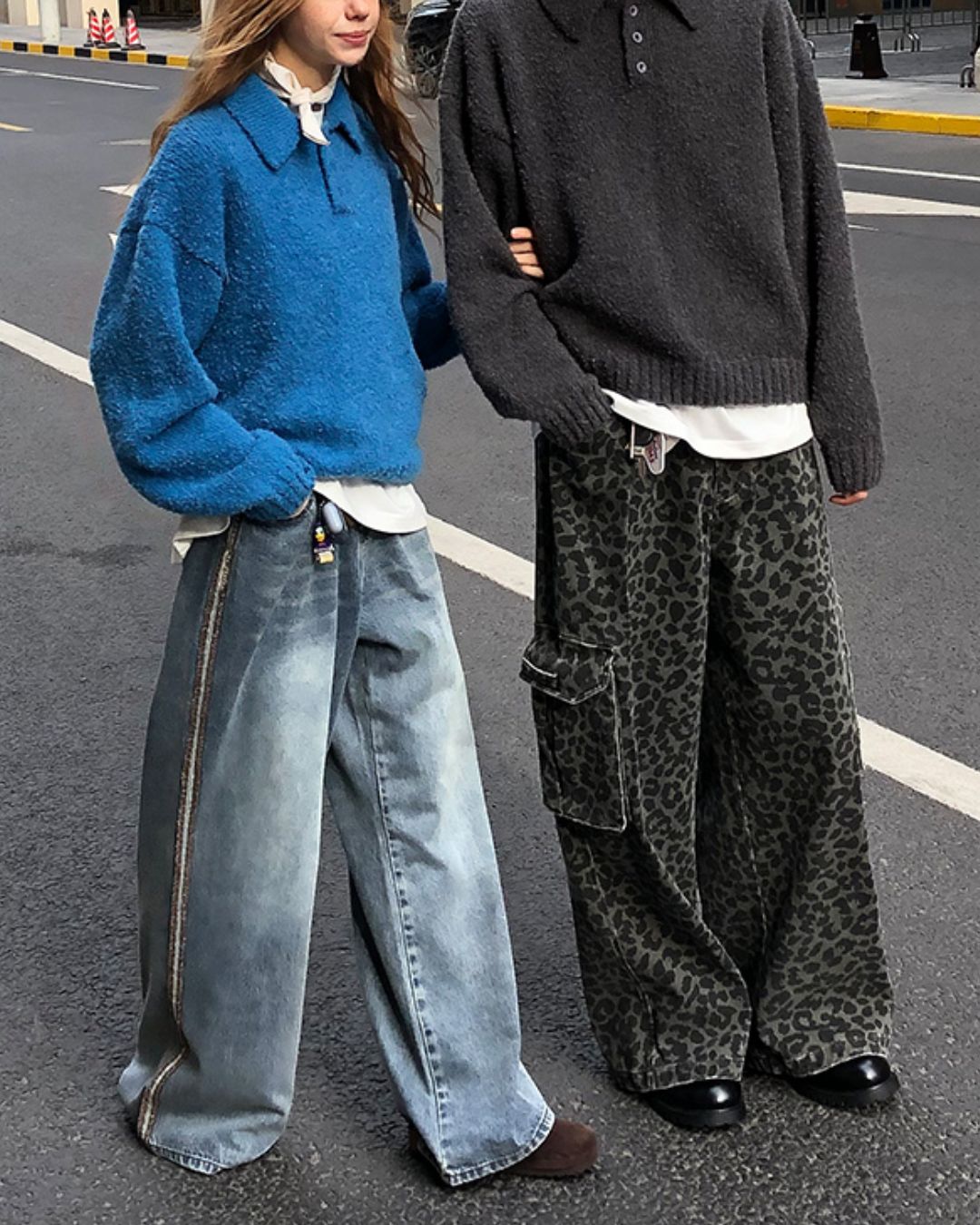 Boucle Polo Collar Knit　KN013