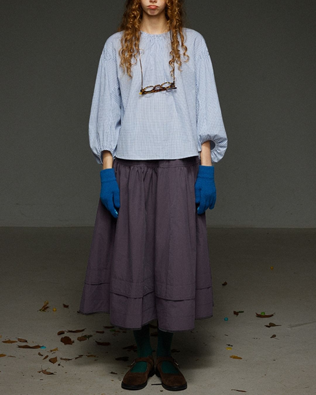 Puff Sleeve Shirt Pullover　LS030