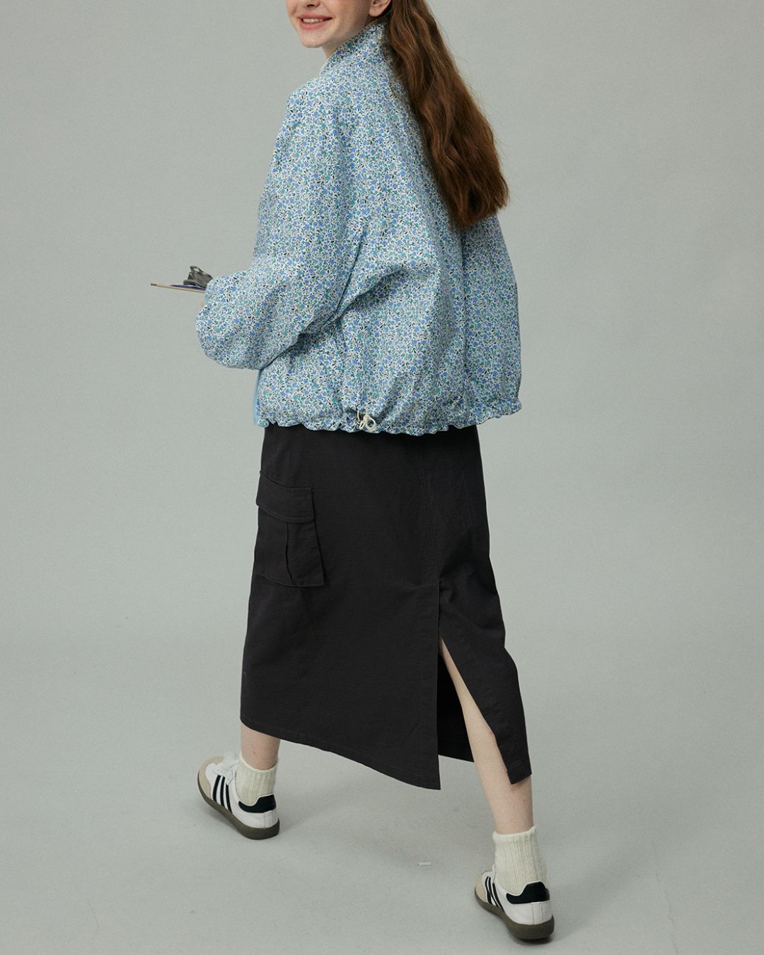 Star Studded Midi Skirt　SK001