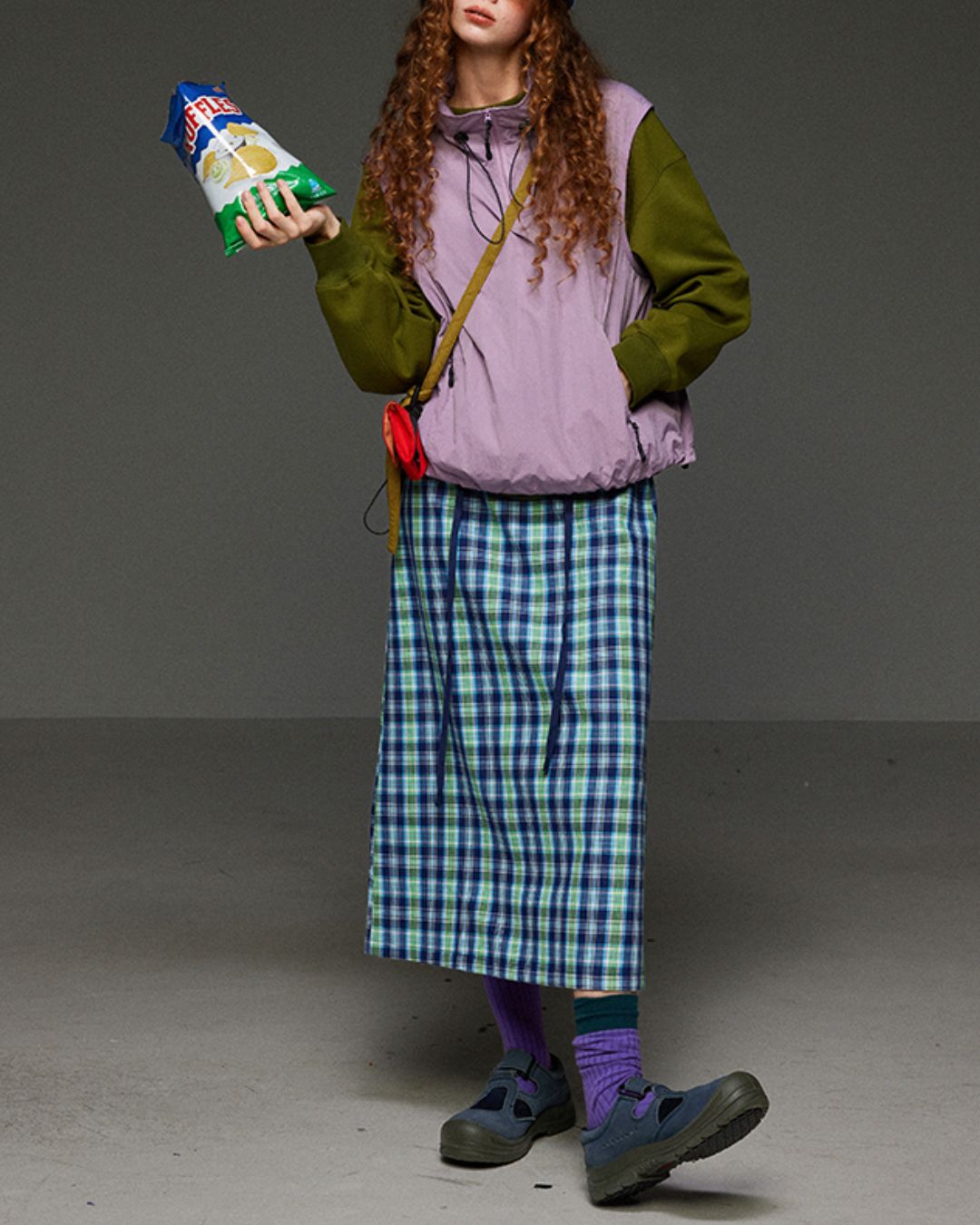 Detachable Hooded Half-zip Vest　VT006