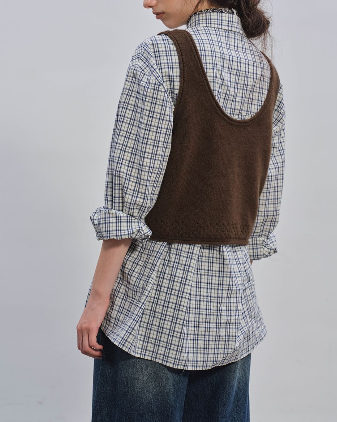 Front And Back 2-way Knit Vest　VT003