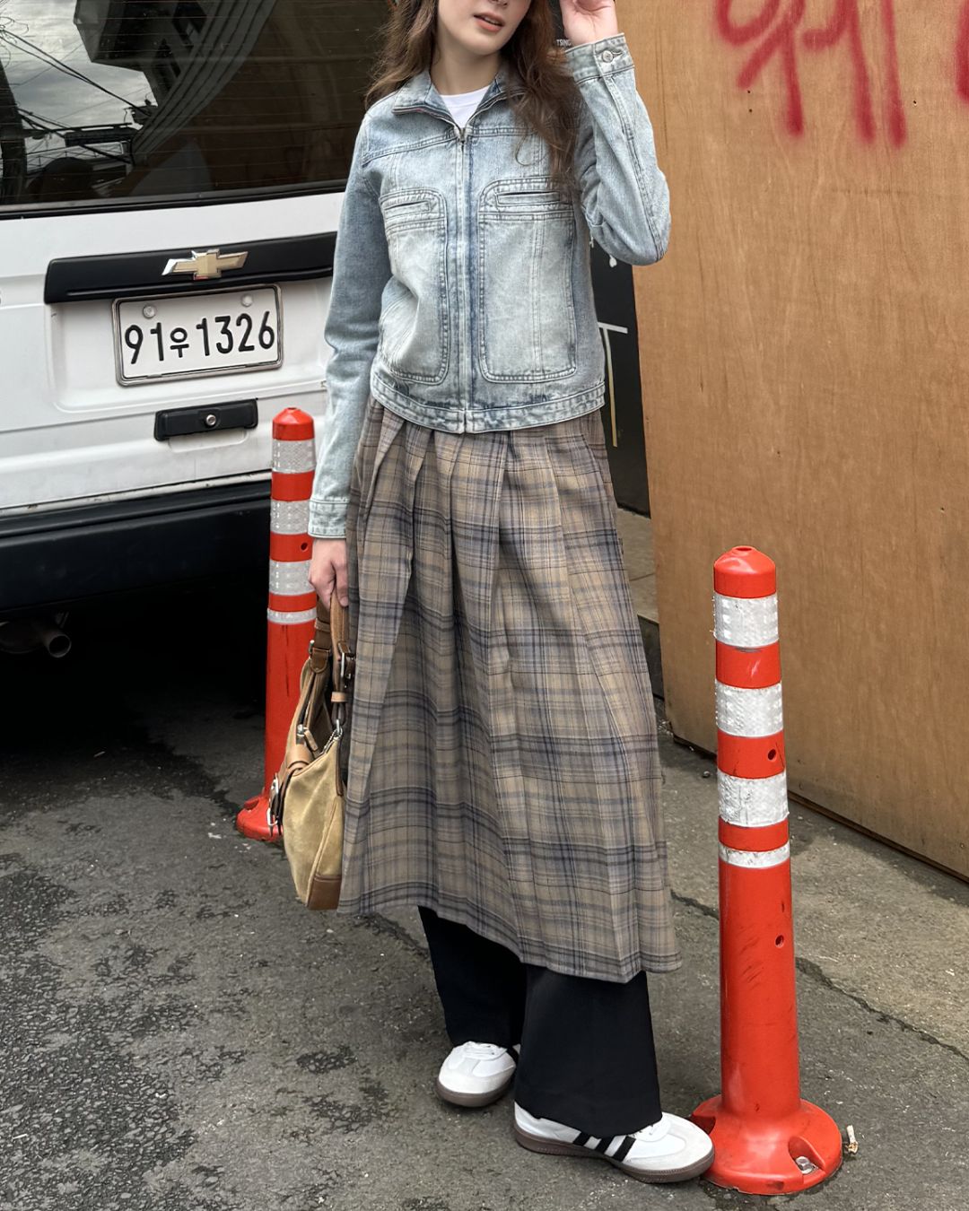 Washed Retro Denim Jacket　JK003