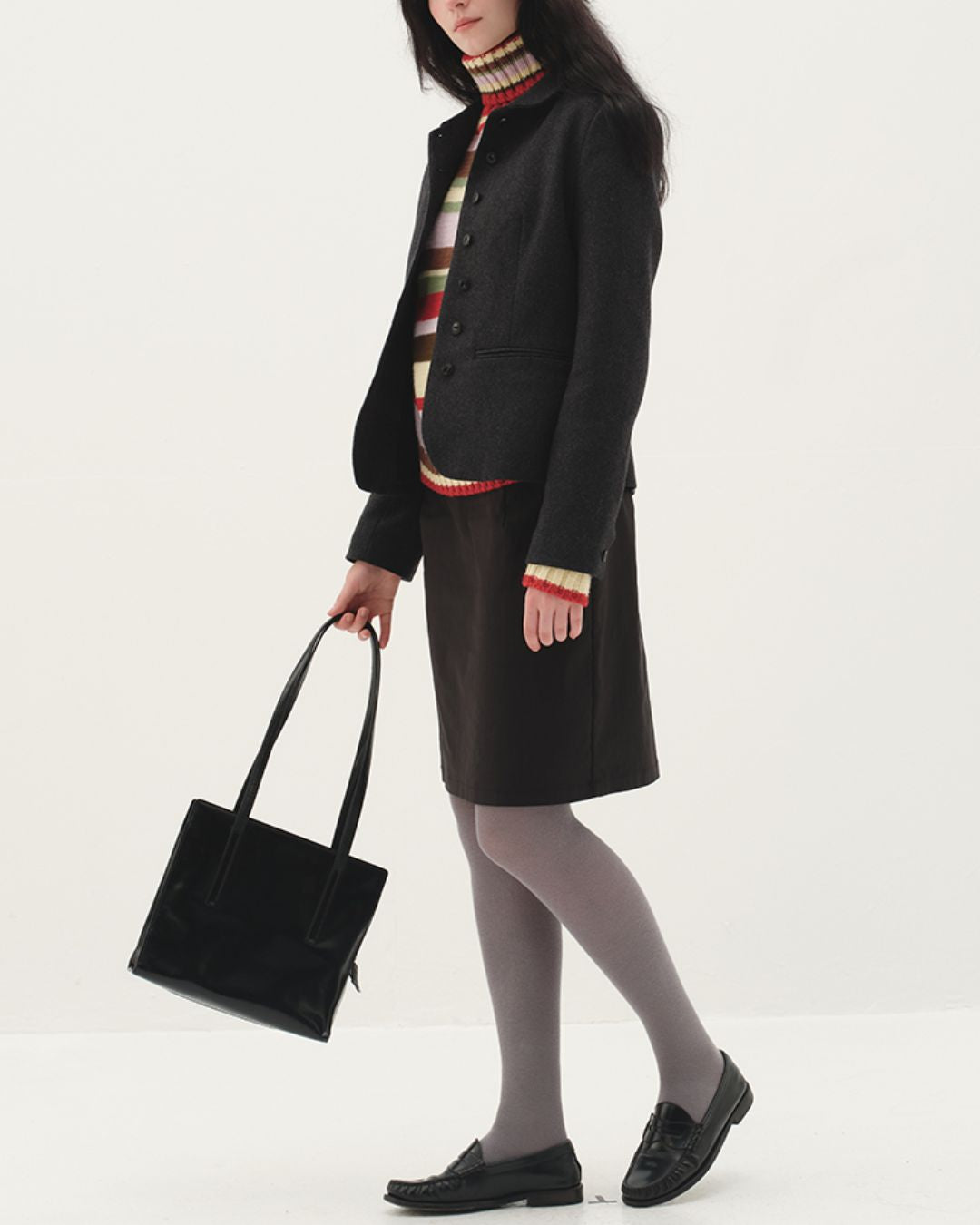 Round Collar Classic Jacket　JK004