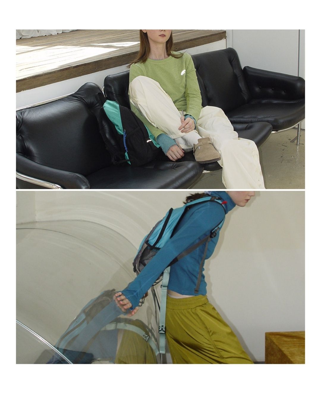 Drawcord Hem Outdoor Pants　PT041