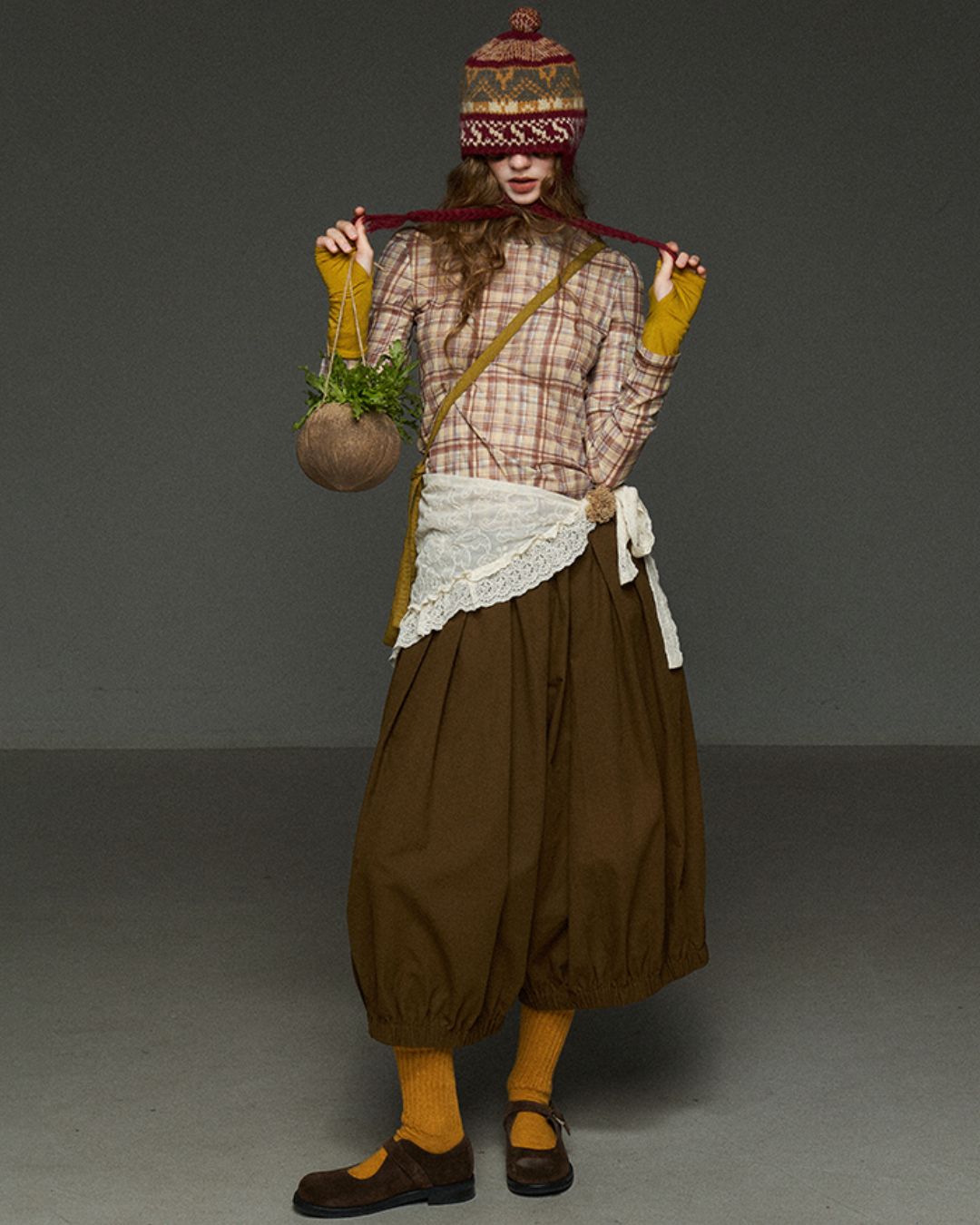 Cropped Pumpkin Pants　PT014