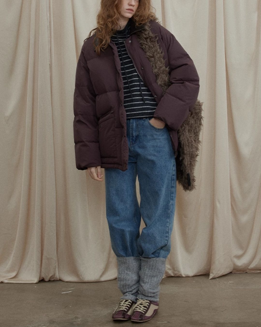 Loose Fit Straight Jeans　DP012