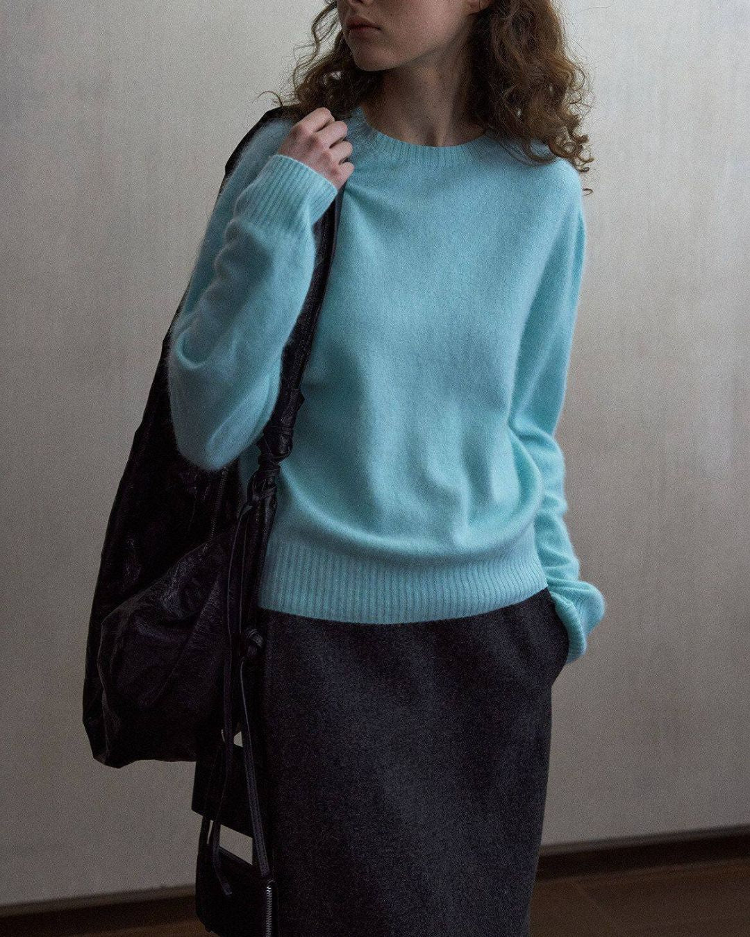 Soft Wool Knit Pullover　KN108