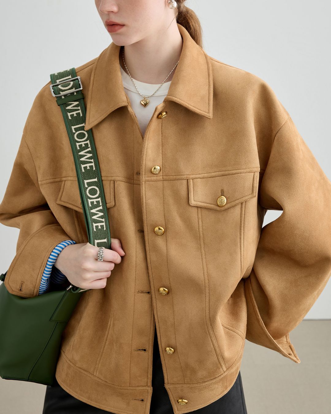 Classic Suede Jacket　JK039