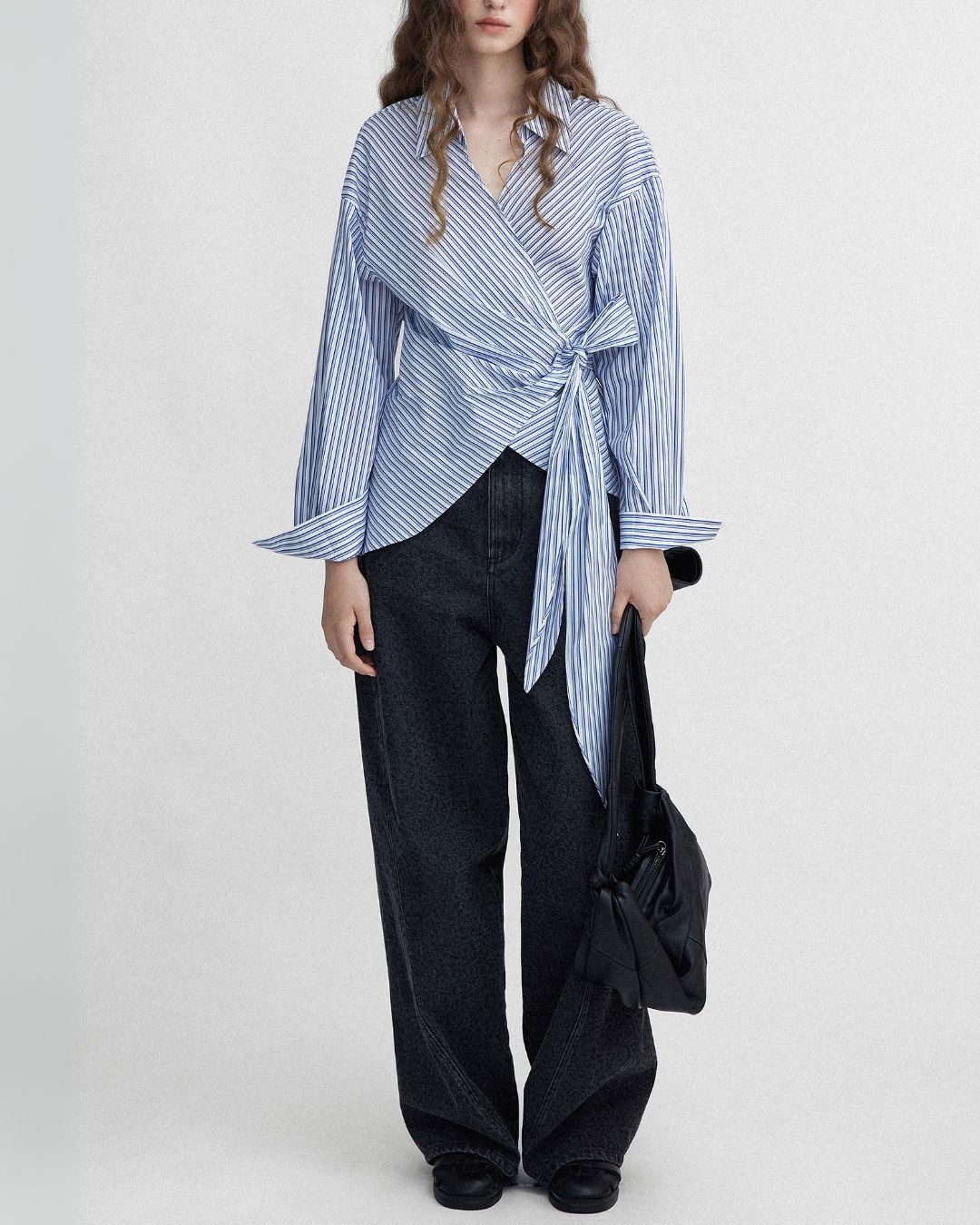 Skipper Wrap Striped Shirt　LS020