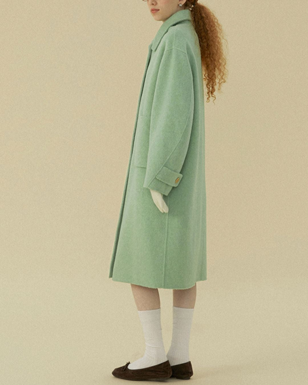 Double-faced Long Wool Coat　CT027