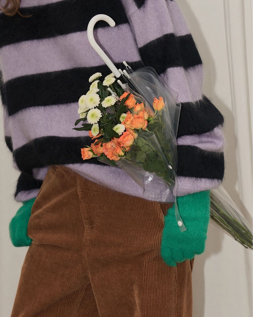 Thick Border Wool Loose Knit　KN061