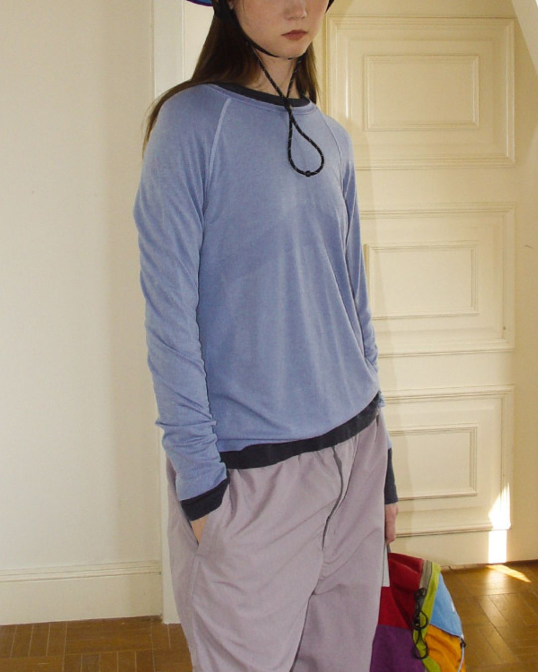 Comfortable Back Logo T-shirt　LT021