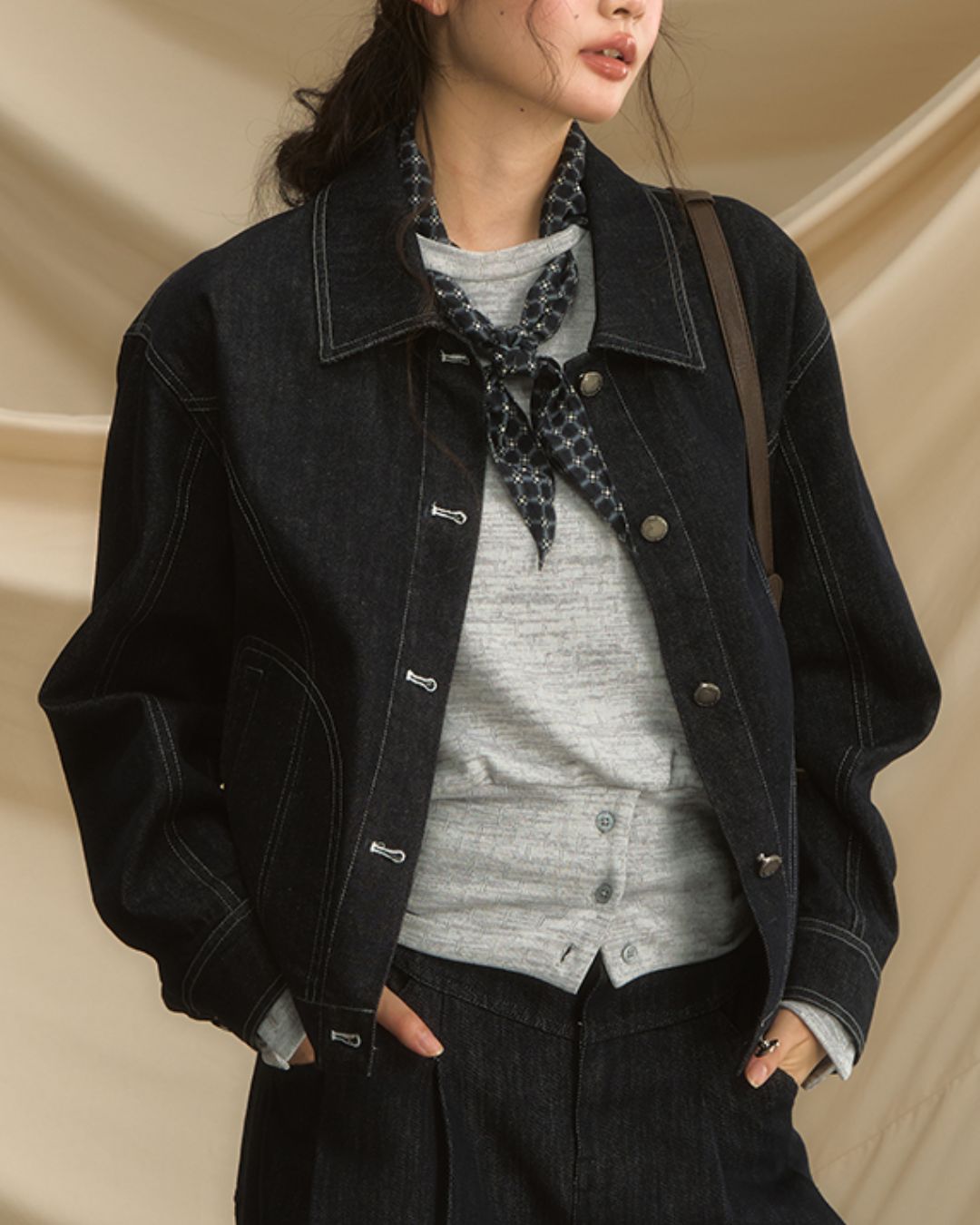 Classic Sailor's Denim Jacket　JK022