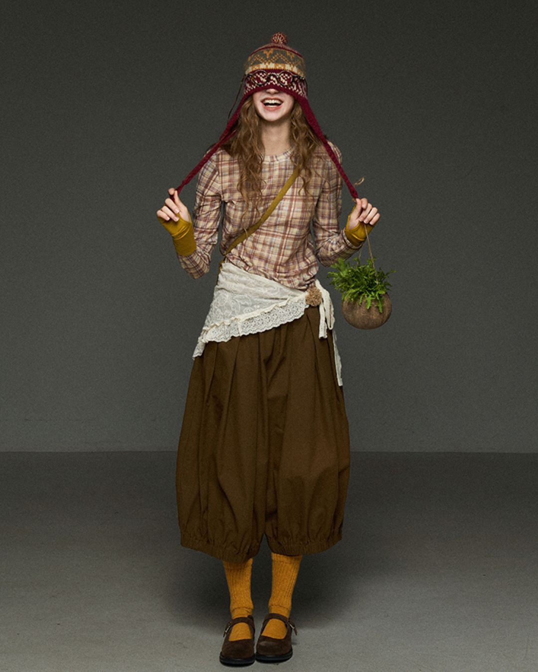 Cropped Pumpkin Pants　PT014