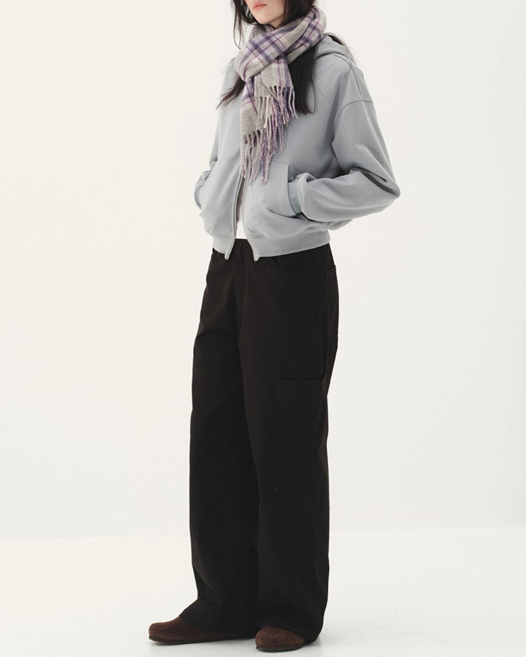 Cotton Straight Work Pants　PT006