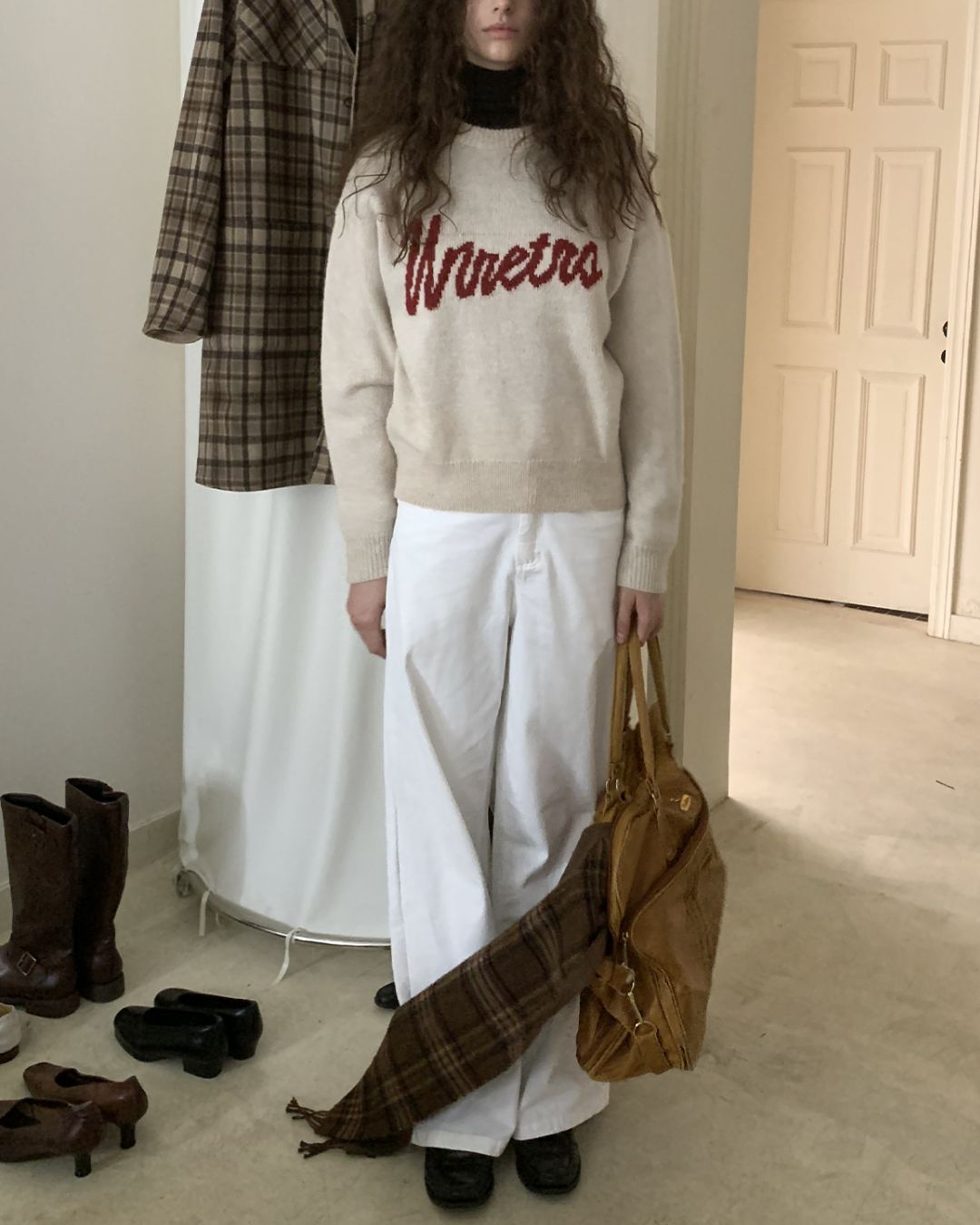 Basic Straight Wide Pants　PT003