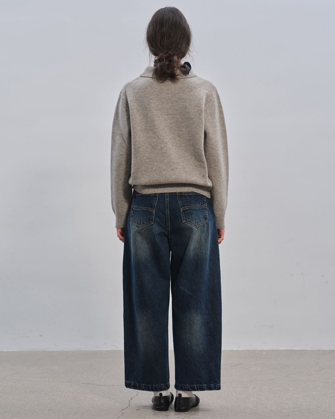 Curved Ankle Denim Pants　DP005