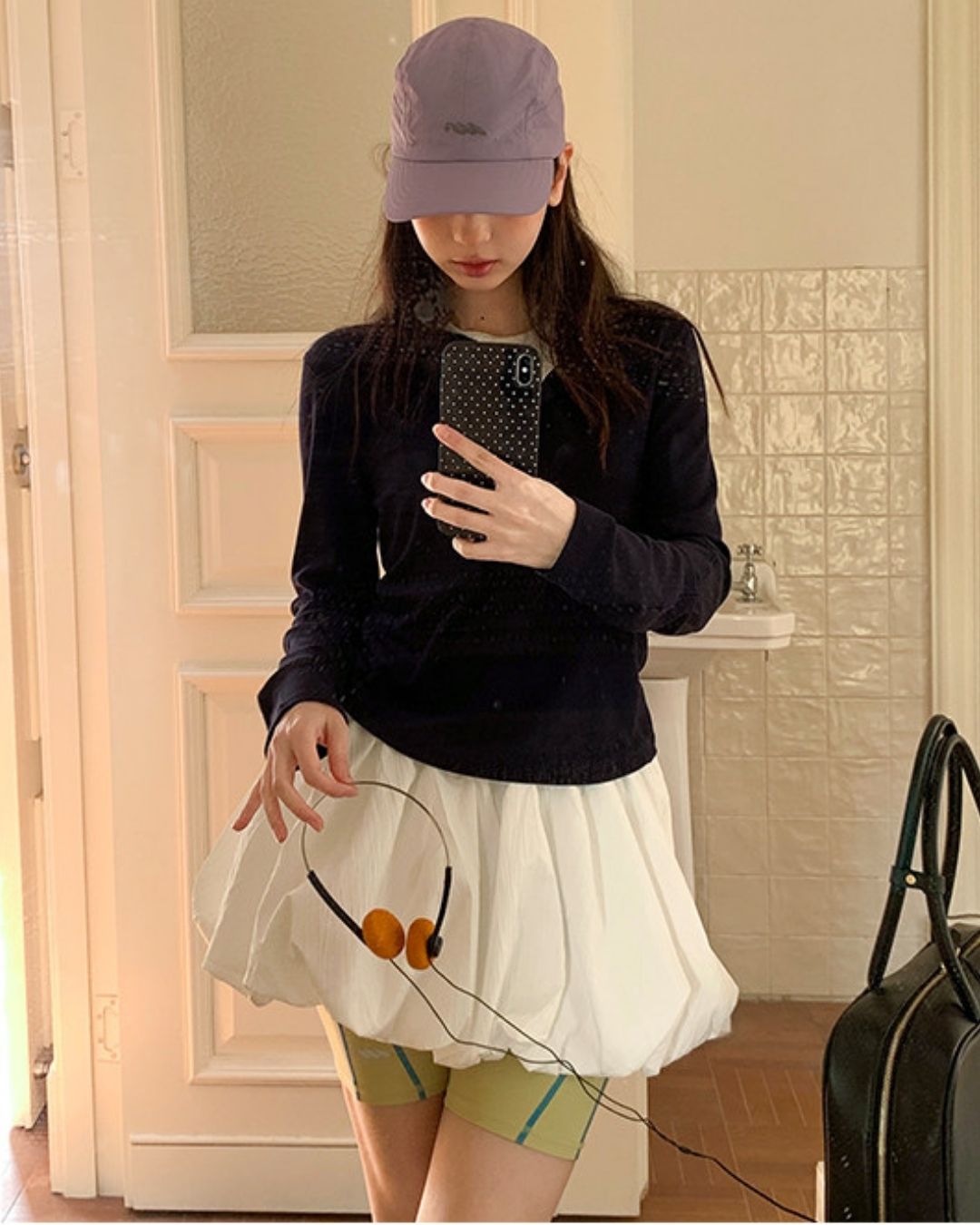 Color Block Fitness Shorts　SP002