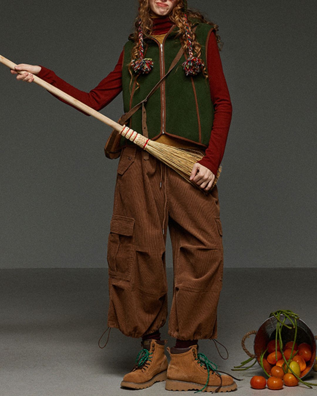 Colorblock Turtleneck T-Shirt　LT017