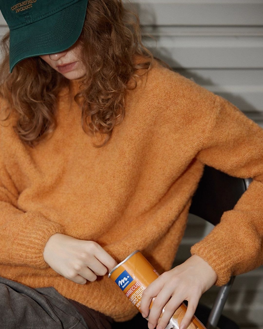 Wool Crew Neck Sweater　KN046